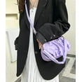 thumbnail image 3 of Kukuzhu Quilted Shoulder Bag Tote Bag Women Leather Pleated Hobo Bag Chic Soft Handbag Purse, 3 of 7