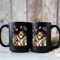 thumbnail image 3 of Shetland Sheepdog Celebrates Spring and Enjoys a Happy Easter Mug Sheltie Dog Lover Gifts Coffee Tea Cup - 02001, 3 of 4