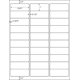 thumbnail image 2 of Etiquetas de 30 unidades 3000 pegatinas 100 hojas 2,625 x 1 Etiquetas de dirección FBA Etiquetas de envío blancas para impresoras láser y de inyección, 2 of 3