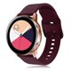 thumbnail image 1 of Wind Red-Watch Band Galaxy Watch Active/Active2 40 mm/44 mm, Correa de Silicona de 20 mm para Galaxy Watch 3 41 mm/Gear Sport/Vivomove HR/Vivoactive 3/Foreruner 245/645 JM, 1 of 5