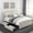 Beige, variant on Taomika, Platform Bed Frame with 7 Storage Drawers, Adjustable Upholstered Headboard, Qull Size Bed-Drak Grey