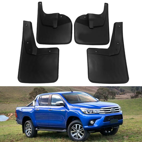 beisidaer Mudflaps Mudguards 4 Pcs (Lh+Rh) For Toyota For Hilux For Revo 2016-17