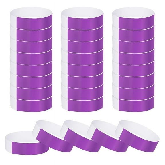 Arm Bands for Events,200Pcs Waterproof Wrist Bands Self-Adhesive Event Wristband for E y12122