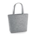 thumbnail image 1 of BagBase - Bolsa tote de fieltro para la compra (Gris Jaspeado), 1 of 1