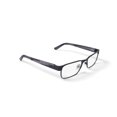 thumbnail image 4 of Oscar Men's Square Eyeglasses, OSM823, Matte Gunmetal, 52-19-140, with Case, 4 of 14
