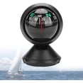 thumbnail image 1 of Boat Compass, Car Compass Dashboard Digital Navigation Exploration Compass, Black Marine Compass Fit for Boat Truck Car, 1 of 5