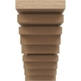 thumbnail image 2 of 4"W x 12"D x 8"H Classic Landon Rough Cedar Woodgrain TimberThane Corbel, Primed Tan, 2 of 6