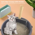thumbnail image 3 of Cat Litter Scoop with Scoop Stand, Metal Poop Scooper Caddy, Durable Cleanup Tool Set for Cat Kitten, 3 of 5