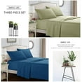 thumbnail image 2 of 4pcs Bed Sheet Set Polyester Bed Sheets Many Colors Durable Bed Sheet for Home Bedroom, 2 of 5