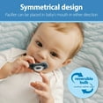 thumbnail image 5 of Dr. Brown's Advantage Lightweight One-Piece Silicone Baby Pacifier, Fully Symmetrical Soother, Neutral, 6-18m, BPA Free, 3 Pack, 5 of 29