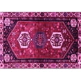 thumbnail image 1 of Ahgly Company Indoor Rectangle Persian Pink Traditional Area Rugs, 5' x 7', 1 of 4