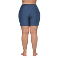 thumbnail image 4 of Sociala Women's Plus Size Swim Shorts High Waisted Stretch Board Shorts With Briefs Swimsuit Bottom, 4 of 6
