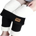 thumbnail image 1 of Leggings Térmicos Mujer Pantalones De Chándal Forrados De Invierno Leggings Térmicos De Algodón Deportivos Pantalones De Chándal De Lana Cálidos Pantalones De Ocio Elásticos De Cintura Alta con, 1 of 5