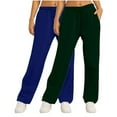 thumbnail image 2 of Wiyuqeen Two Piece Lounge Pants for Women Soft Trendy Drawstring Sweapants Pocket Fall Running Joggers Athletic Fit Cargo Sweat Pants, 2 of 6