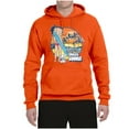 thumbnail image 2 of Wild Bobby, Betty Boop Endless Summer Beach the Dog Betty Boop Unisex Hoodie Sweatshirt, Orange, 3X-Large, 2 of 5
