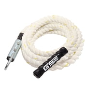 GSE Games & Sports Expert Climbing Rope, Gym Battle Rope for Climbing Exercises, Strength Training - 15FT