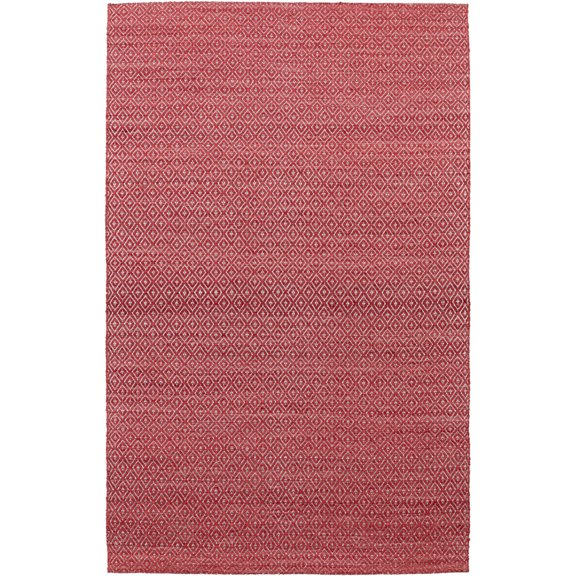 Berkley Blush Area Rug ZE1 Ze1 Punch Punch Rows Faded 9' x 13' Rectangle