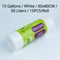thumbnail image 1 of Biodegradable Garbage Bag Thickened Enlarged Starch Degradable Trasn Bags Point-off Cleaning Waste Bag Plastic Bag Trash Pouch, 1 of 7
