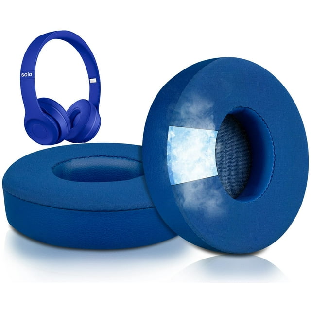 Almohadillas SoloWit para Beats Solo 2 y 3, gel refrescante, azul
