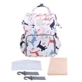 thumbnail image 1 of Mochila insular de gran capacidad impermeable tipo carrusel bolsa de maternidad para pañales para viajes al aire libre caballo de madera giratorio, 1 of 14