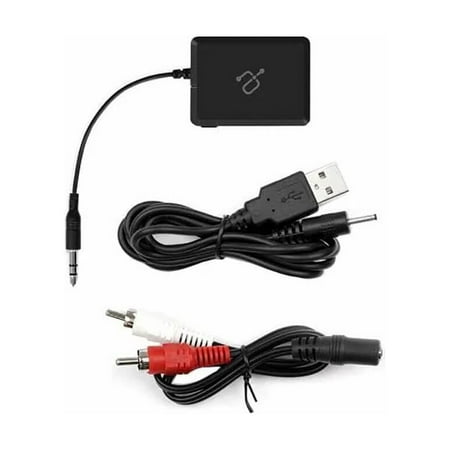 Aluratek - iStream Universal Bluetooth Audio Receiver - Black