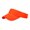 Orange, variant on Sports Sun Visor Hat for Women Men Moisture Wicking Lightable Visor Cap with Adjustable Hook and Loop Closure