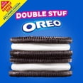 thumbnail image 2 of 2 pack OREO Double Stuf Chocolate Sandwich Cookies, Family Size, 18.71 oz, 2 of 5