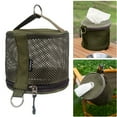 thumbnail image 4 of Yucurem Portable Hanging Napkin Holder with Hook Paper Storage Box Camping Storage (Army Green), 4 of 10