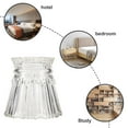 thumbnail image 3 of Abat-Jour en Verre de Rechange pour Lampe Suspendue Transparent pour Couloir, 3 of 4
