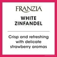 Franzia White Zinfandel Rose Wine, 3 L Bag in Box, 11 ABV