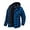 Royal Blue, variant on MAWCLOS Men's Flannel Hooded Coat Winter Plaid Jackets Navy Blue 5XL
