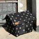 thumbnail image 3 of Casa para gatos de invierno: refugio cálido para gatos, cama para gatos resistente a la intemperie con cortina de puerta, casa impermeable y resistente al viento para gatos y perros pequeños, 3 of 5
