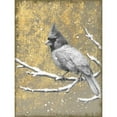 thumbnail image 3 of Grove, Beth 19x24 Black Modern Framed Museum Art Print Titled - Winter Birds Cardinal Neutral, 3 of 5