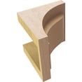 thumbnail image 6 of 5"W x 5"D x 5"H Wide Helena Rough Cedar Woodgrain TimberThane Corbel, Primed Tan, 6 of 6