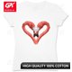 thumbnail image 1 of FLAMINGO-camisetas con algodón gráficos de corazón para hombre ropa nueva en camisetas y camisetas de Camiseta estampada para mujer ropa Y2K camiseta divertida de Anime, 1 of 6