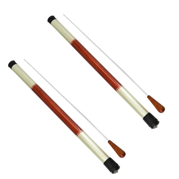 2Pcs Music Conductor Music Conductor Orchestra Conductor Wooden Handle