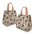 thumbnail image 2 of Paw Print Insulated Lunch Bag for Women & Adults,Large Portable Soft Cooler Lunch Bag,Thermal Food Storage Tote with Pearl Cotton,8.66L,8.75x5.75x9.5 Inch, 2 of 6