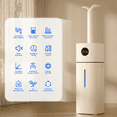 thumbnail image 2 of Rocyis Ultrasonic Tower Humidifier, 16L 4.2Gal, 360° Rotating, for Whole House, 1200 Sq Ft, 2 of 9