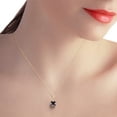 thumbnail image 3 of Galaxy Gold 14K Yellow Gold Natural Sapphires Pendant Necklace - September Birthstone - Truth & Nobility - 16" to 24" - Fine Jewelry for Women, 3 of 3