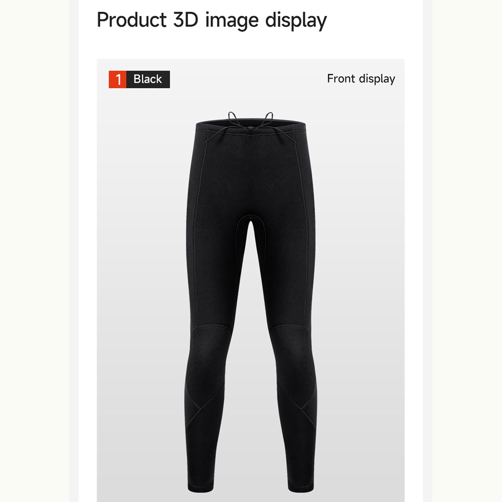 Swim Trunks for Men Drawstring Elastic Waist Thermal Wetsuits Mens Casual Color Block Stretchy Slim Compression Diving Surfing Swimming Pants