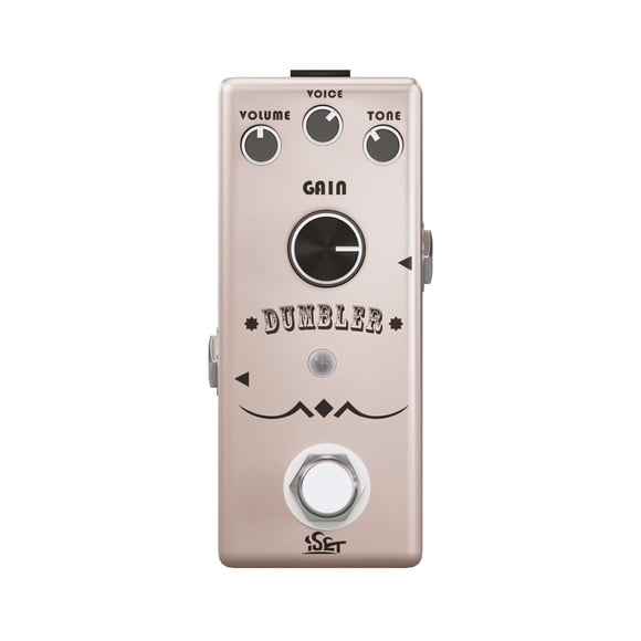 Pedal Overdrive de guitarra ISET Dumble Classic Blues para guitarra eléctrica