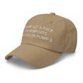 thumbnail image 5 of Lemme Get A Pack Of Newports And $15 On Pump 3 Dad Hat (Khaki), 5 of 6