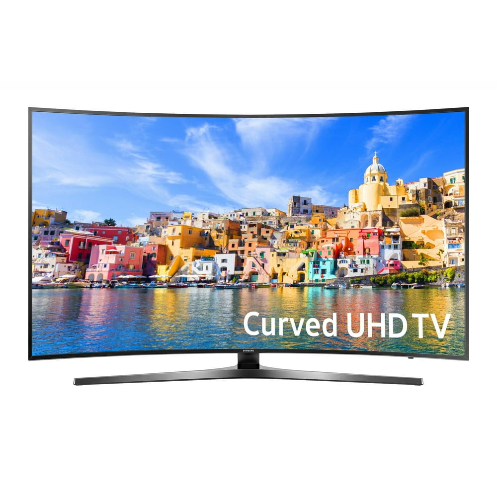 SAMSUNG 55" Class Curved 4K (2160P) Ultra HD Smart LED TV (UN55KU7500