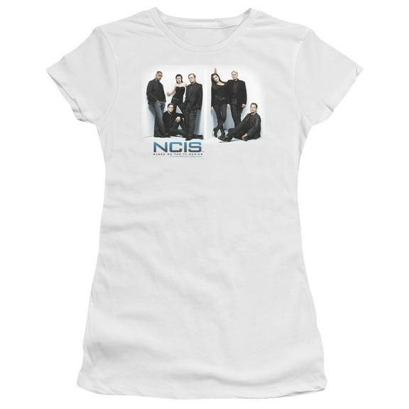 Ncis White Room Junior Women's Sheer T-Shirt White