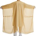 thumbnail image 4 of TFEOQRY Men's Muslim Robe Casual Loose Arabian Robe Long Sleeved Ankle Length Robe Yellow, 4 of 9