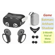 2024 Meta Oculus Quest 3S 128GB All-In-One VR Headset with Touch Controllers, Case, and Marxsol Essential Accessories