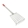 thumbnail image 4 of FONDOTIN Stainless Steel Hand Rake with Claws for Garden, Beach, and Outdoor Use - Lightweight, Easy to Handle Tool, 4 of 7