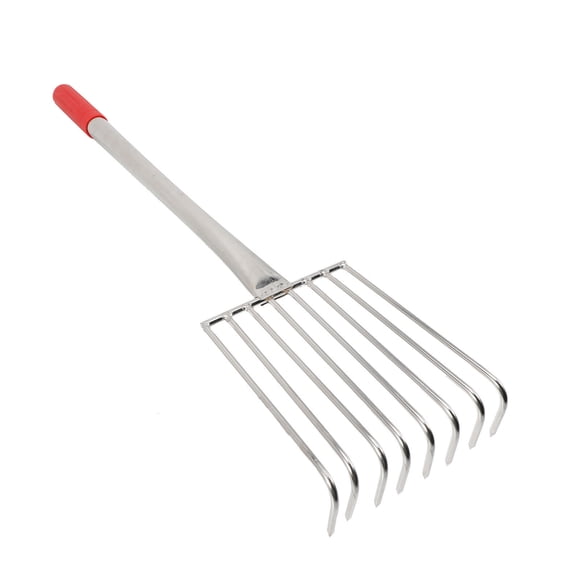 MERRYHAPY Rastrillo De Mano Con Ergonómico Y Garras Para Aflojar Tierra Y Arena