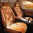 thumbnail image 3 of Eheartsgir Autumn Maple Leaf Print Car Front Seat Covers for Most Vehicles, Non Slip Scratchproof Car Seat Cover 2-Pack Polyester Front Car Seat Covers, 3 of 7
