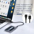 thumbnail image 4 of Carcasa de disco duro Matsuzay USB 2,5 pulgadas transparente SSD velocidad de transmisión de datos, 4 of 6